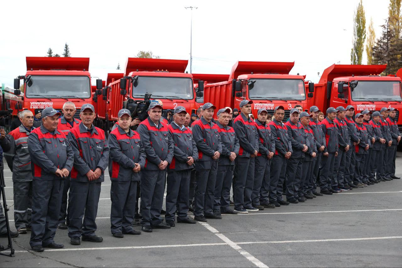 КРУПНАЯ ПАРТИЯ ТЕХНИКИ МАЗ ПЕРЕДАНА В РЕСПУБЛИКЕ БАШКОРТОСТАН